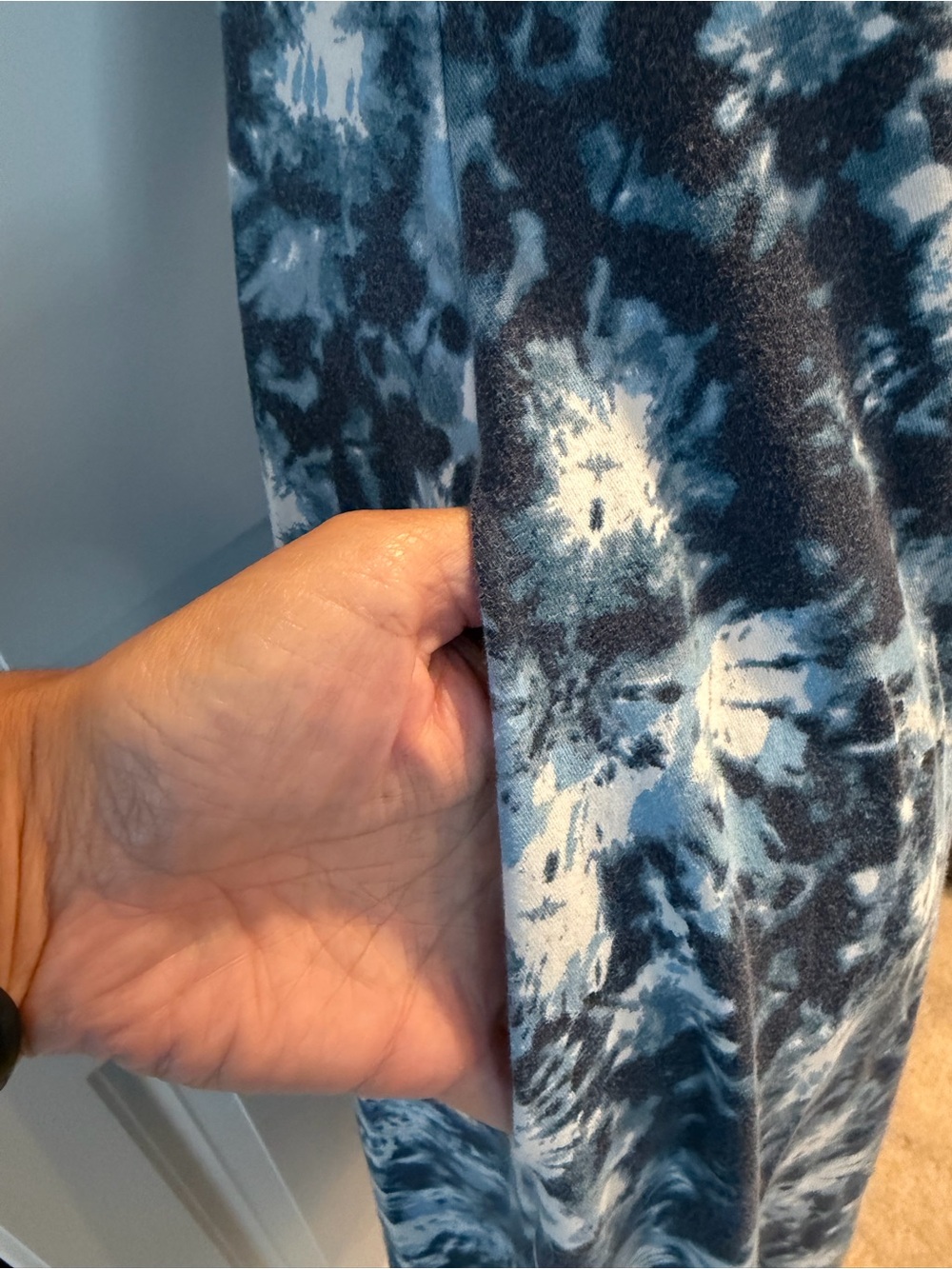 Pact Organic Cotton Fit & Flare Cami tie-dye Dress - Picture 4 of 8